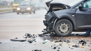 Fulton Co, GA - APD Investigating Car Wreck on I-75 NB at W Paces Ferry